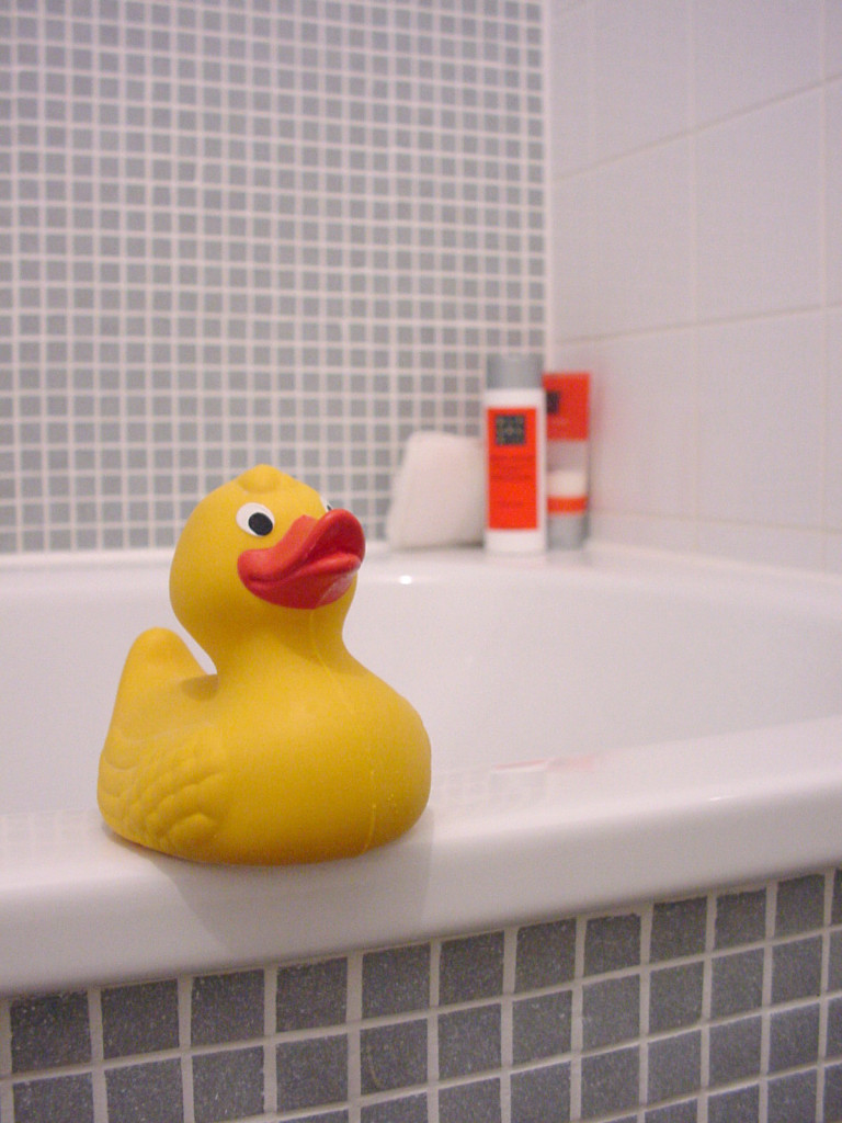 reduce mildew and soap scum in the shower bathroom-1536663 