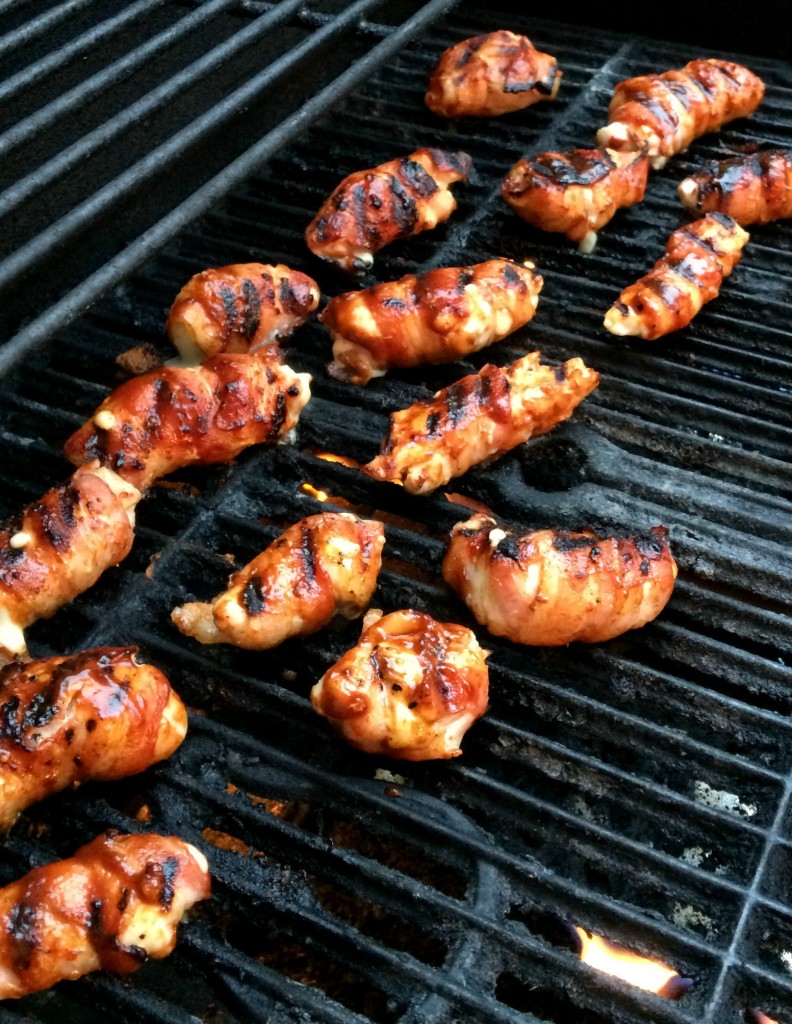 ultimate grilled chicken bombs on bbq