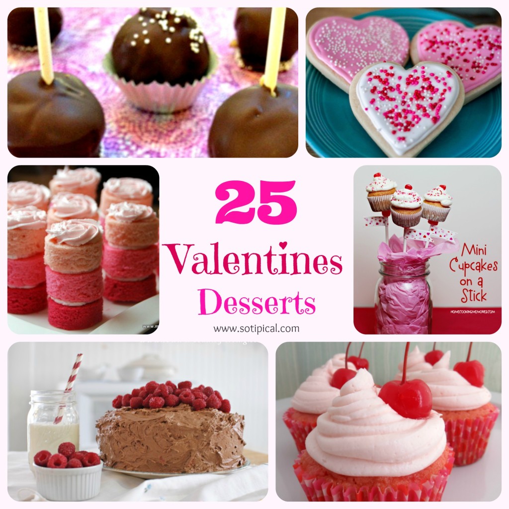 25 valentines desserts