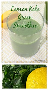Lemon Kale Green Smoothie - So TIPical Me