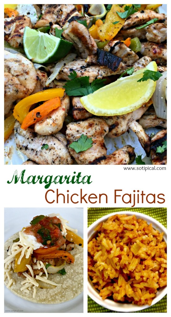 Margarita Chicken Fajitas