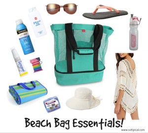 Beach Bag Essentials - So TIPical Me