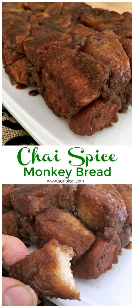 Chai Spice Monkey Bread - So TIPical Me #DegustaboxUSA ad
