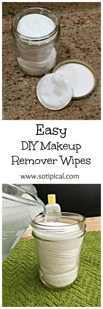 Easy DIY Makeup Remover Wipes