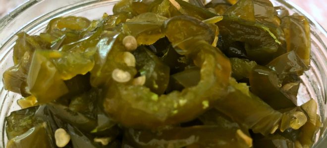 Citrus Candied Jalapenos